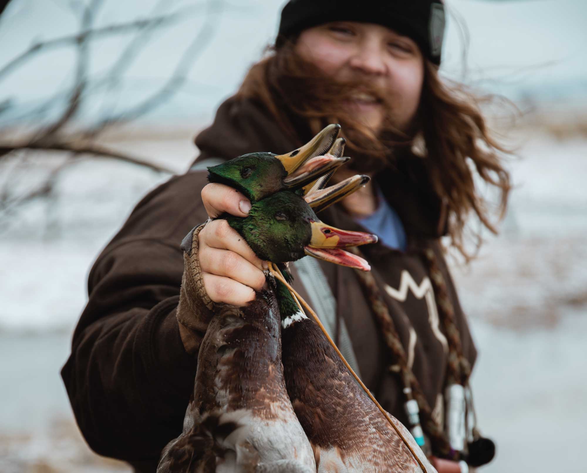 Ben Fournier with ducks from an Oregon hunt